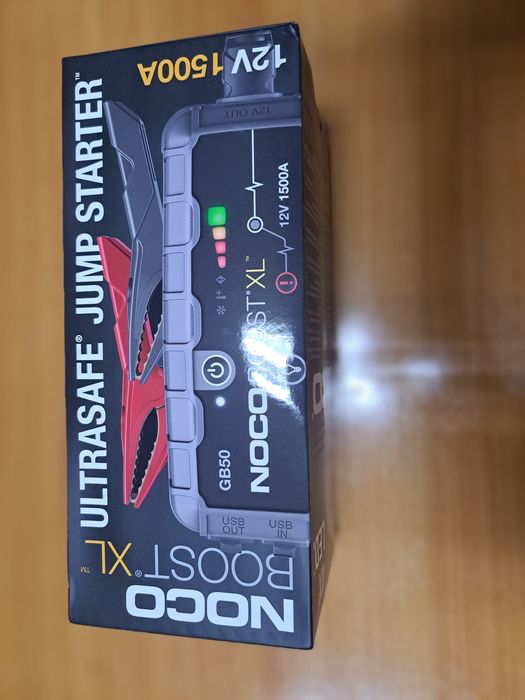 Noco GB50 Boost XL Jump Starter auto 12V Lithium 1500A