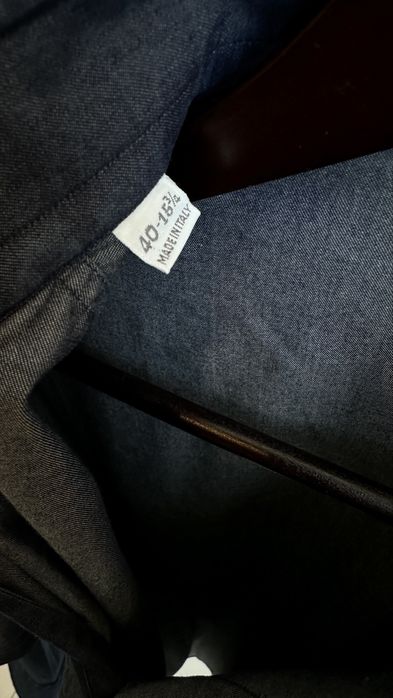 Мужская джинсовая рубашка ZILLI