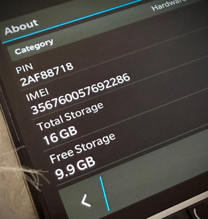 Telefon  Blackberry Q10