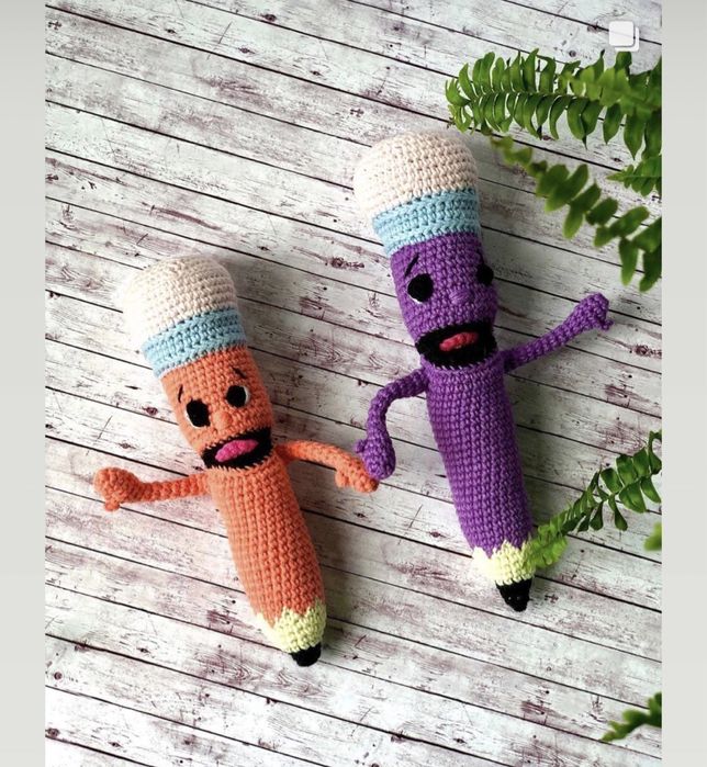 Вязаные игрушки для деток