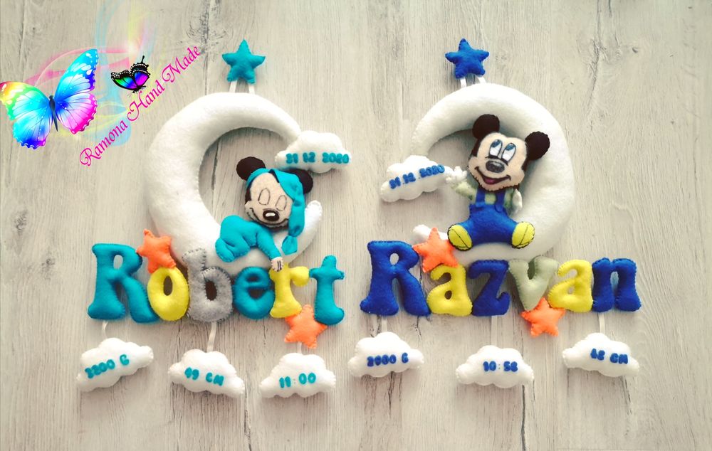 Decorațiuni din fetru