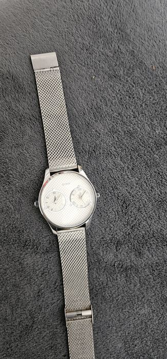 Ceas barbatesc  Guess dual-time : 2 cadrane independente 43 mm