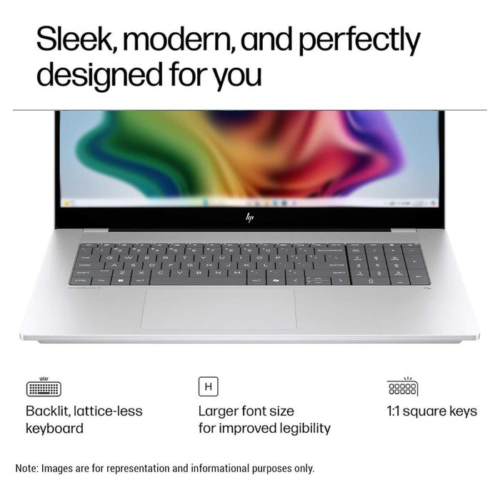 HP OmniBook X NGAI 17.3 FHD Ultra 7-258V 32GB LPDDR5 512 ARC 140V 16GB
