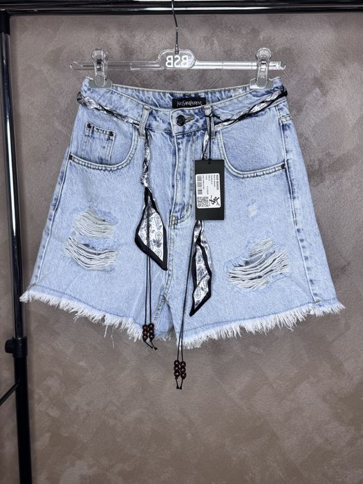 Pantaloni Scurti Damă Yves Saint Laurent