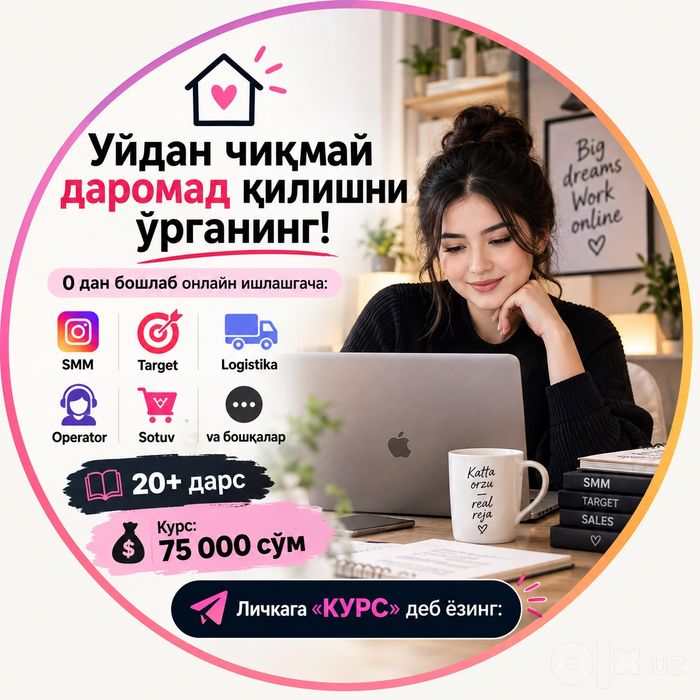 Online ish va daromad