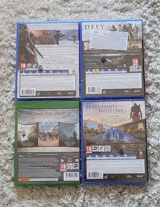 Jocuri Motosport + Assassin's Creed pentru PS4/Xbox One/Xbos Series X