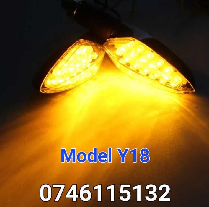 Moto Scuter Atv Motocicleta-Semnalizari-Semnalizare LED-Standard-Y18