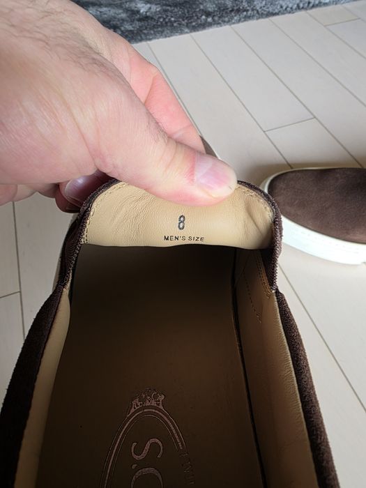 Tod’s мъжки Slip-On обувки от естествен велур – размер 42