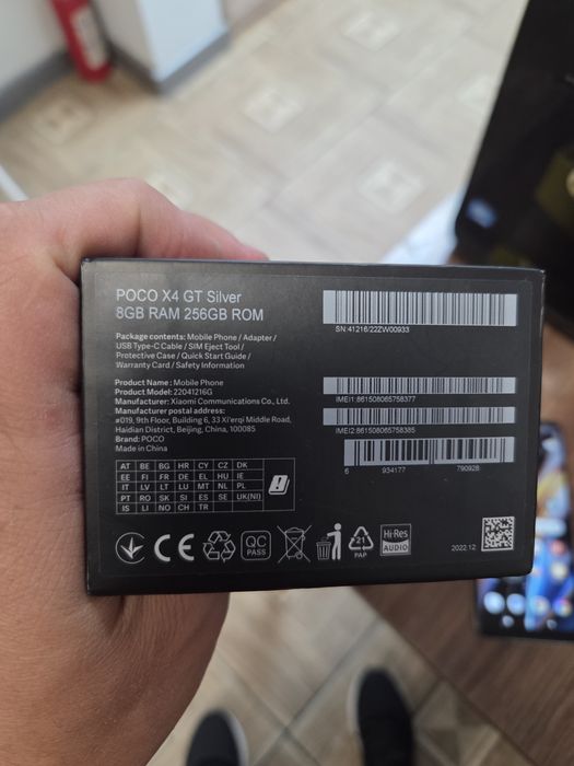 Poco X4 GT, 8/256 GB