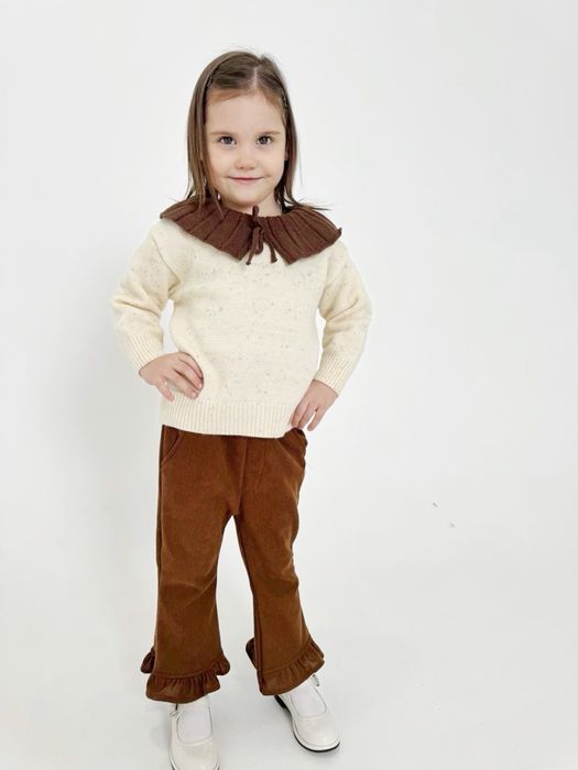 Детский вязаный костюм