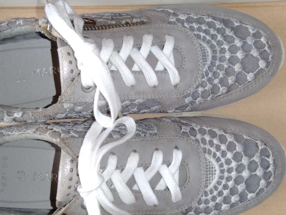 Pantofola d'Oro кецове,Marco Tozzi обувки с дантела