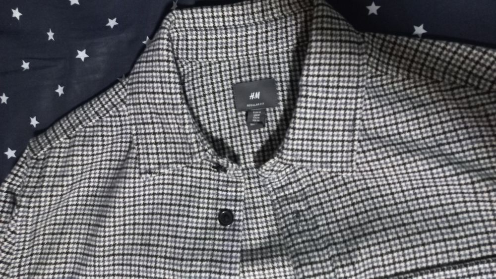 Jacheta Flannel Captusita H&M