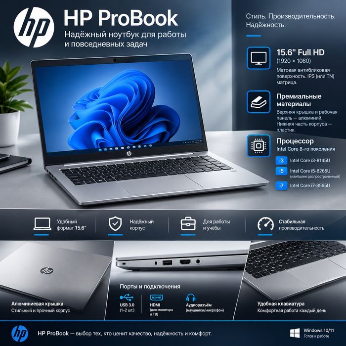 HP ProBook ноутбук