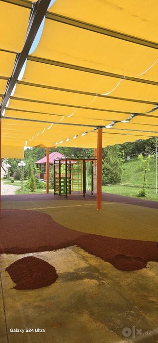 Rezina qoplama — bolalar va sport maydonchalari uchun