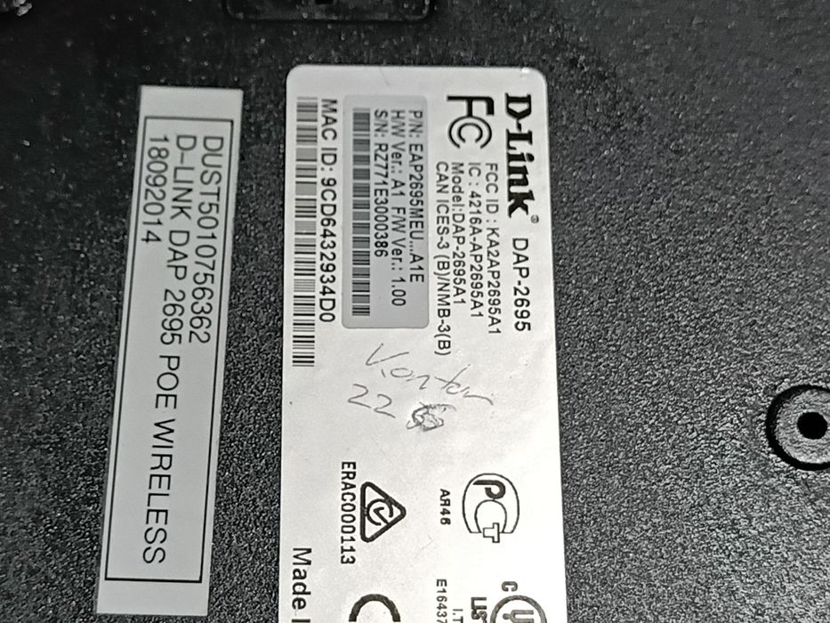 Access Point D-link DAP-2695, Dual Band, 1750Mbps, PoE