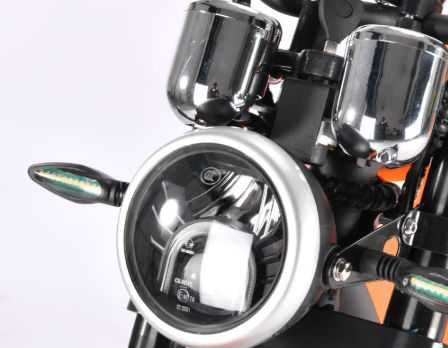 far scuter electric trotineta  model angel eyes lumina de noapte