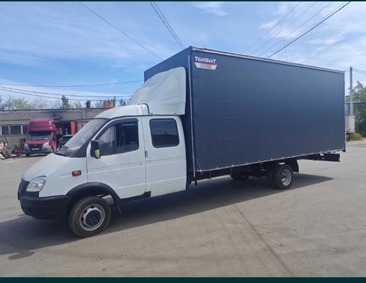 Удлинение усиление рамы Газель. Изготовление Еврофургон. Ворота. Тент