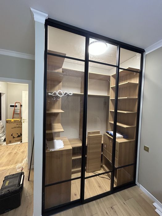 Душ шторка зеркала лофт