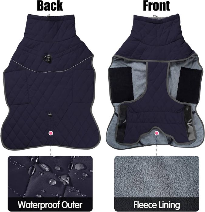 Кучешка термо дреха в два размера.