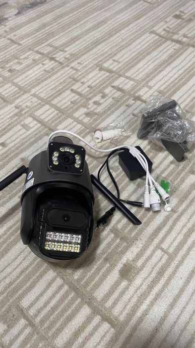 Камера 360° со флешкой с вайфаем