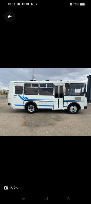 ПАЗ меняю на сиенну