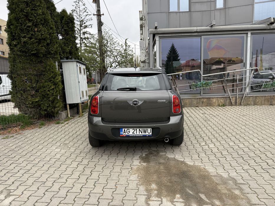 Mini countryman negru euro 6 - 1,6 tdi  - 6 tr - mot bmw