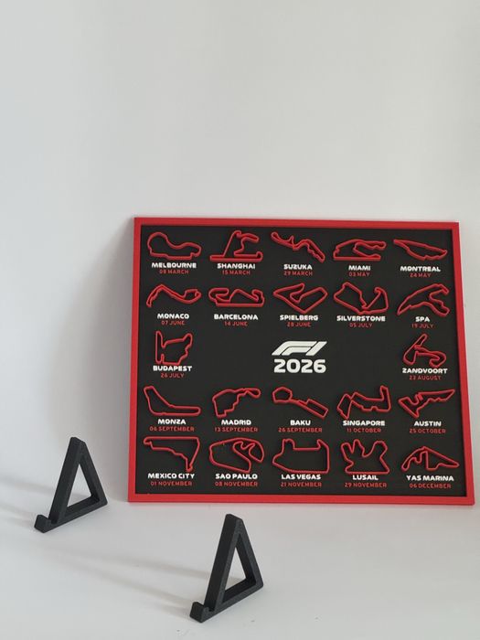Harta formula 1 2026
