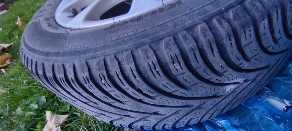 Комплект 16” алуминиеви джанти Audi + зимни гуми 205/55 R16