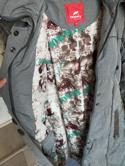 Пуховик женский зима