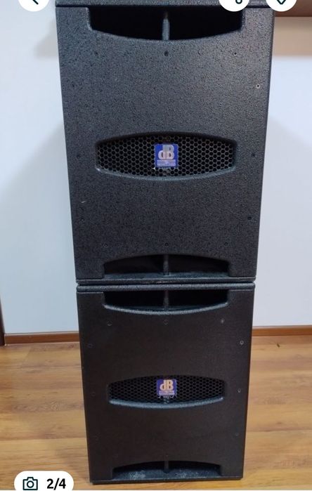 Mixer RCF și boxe bas subwoofer DB pentru DJ, formație, nuntă, botez