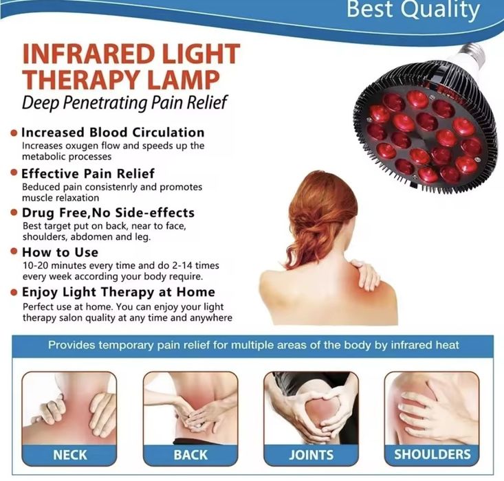 Red light therapy bulb -LED