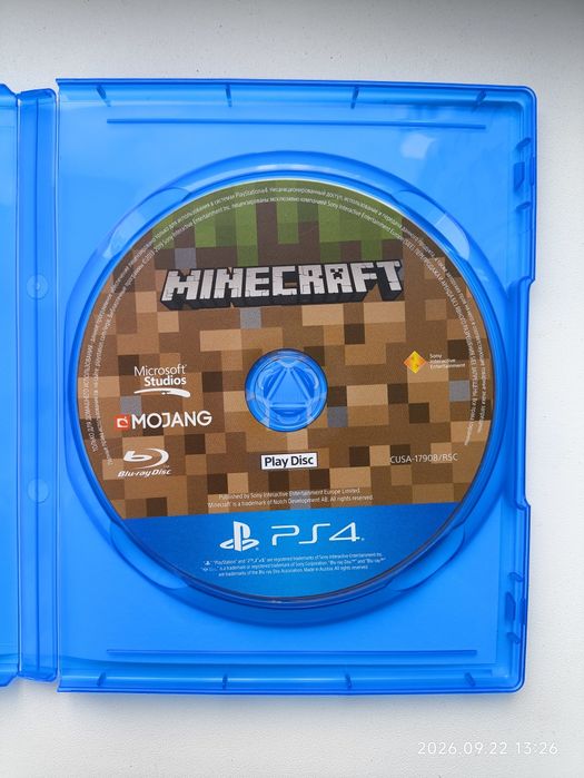 Minecraft PS4/PS5 обмен/продажа
