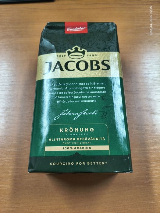 Cafea macinata JACOBS Kronung Alintaroma, 500g