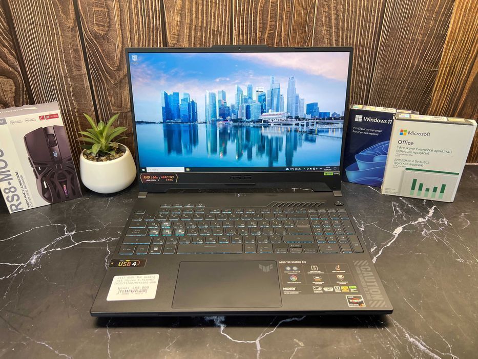 Игровой ноутбук ASUS TUF Gaming A15 | Ryzen 5-7535HS | 16GB | RTX4JuBe