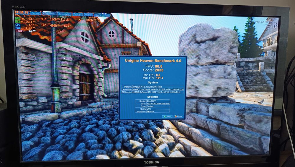 геймърски компютър Core i5-10400f -  GTX 1660 Ti - 32GB - Z490