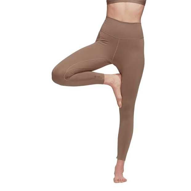 Colanti Adidas Yoga Luxe Studio 7/8 Tights Womens L (16-18 UK)