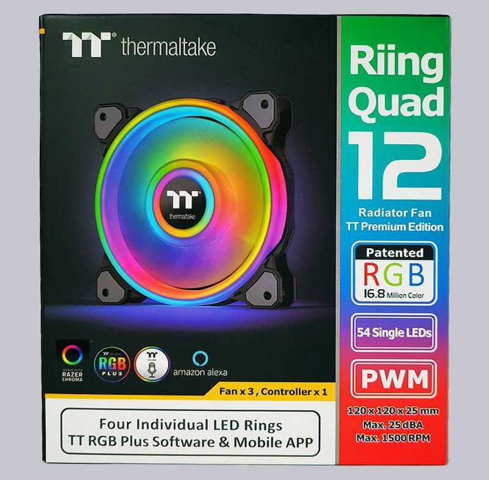 Ventilatoare Thermaltake Riing Quad 12