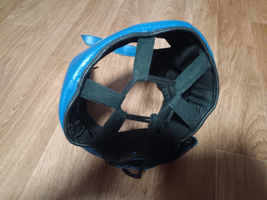 Шлем боксерский синий