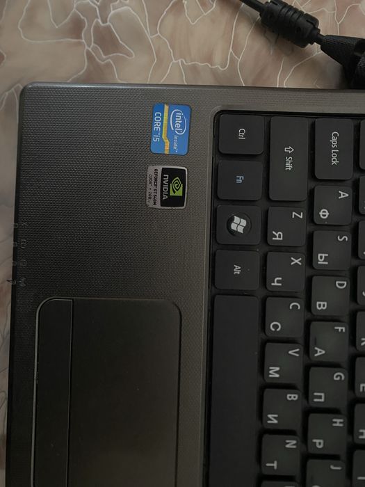 Ноутбук сатылады. Aser aspire 5750G