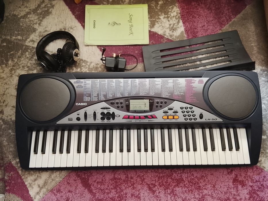 Orga Casio LK-50 impecabila și perfect funcțional  negociabil