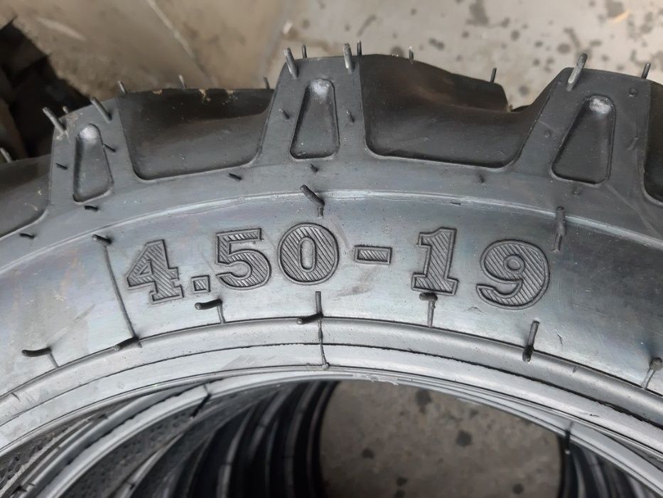 4.50-19 Anvelope noi de cositoare BCS cu 6PR livrare rapid