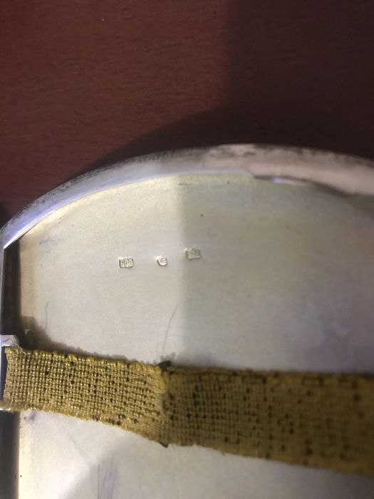 Уникат-Сребърна табакера с ниело