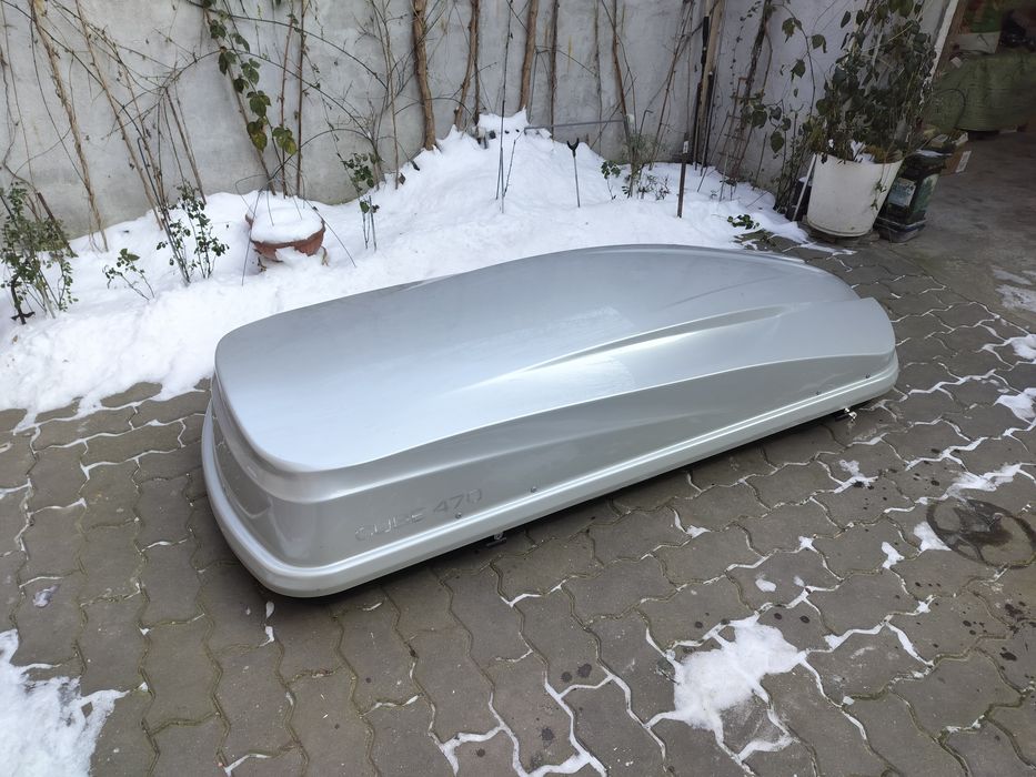 Cutie portbagaj  ca și nouă