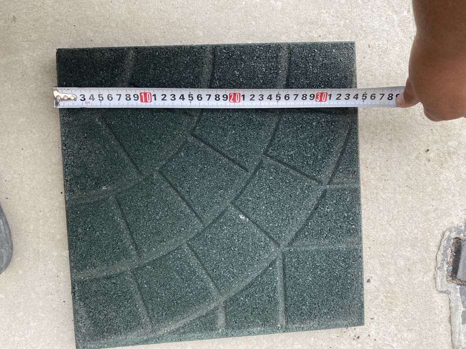 Резиновый плитка паутинка