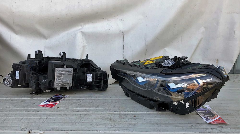 BMW X7 G07 set faruri laser far stanga dreapta kit airbag plansa bord