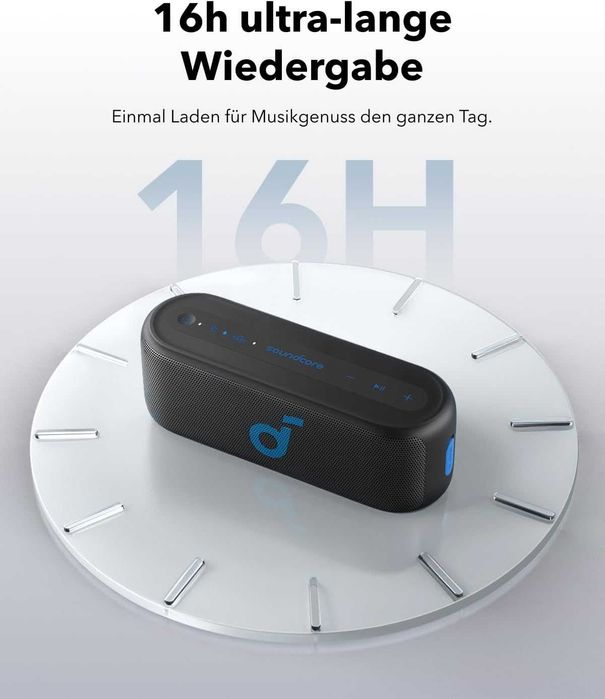 Bluetooth Колонка Anker SoundCore Select 2S, Мощен Звук, 20W