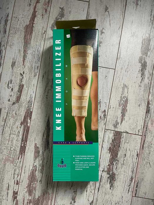 Имобилизираща шина за коляно/ Ортеза за колянна става /Шина за коляно