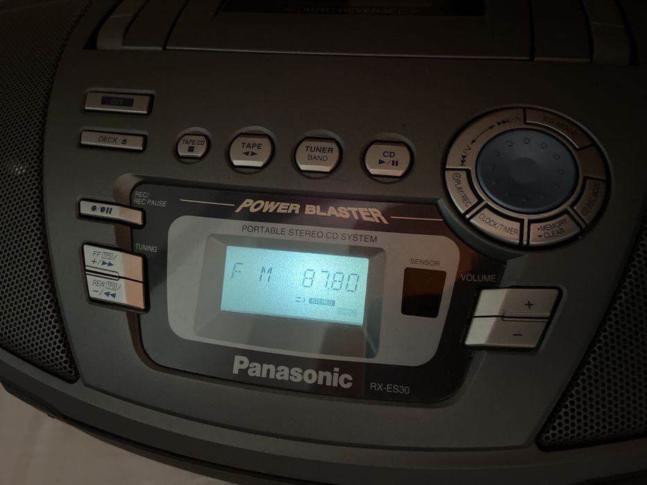 Radio-CD cu caseta Panasonic RX-ES30, stare exceptionala.
