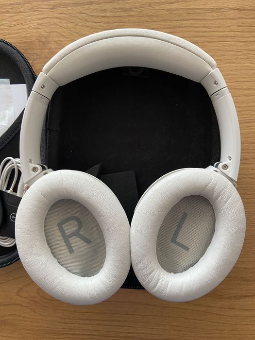 Безжични слушалки Bose - QuietComfort, цвят White Smoke