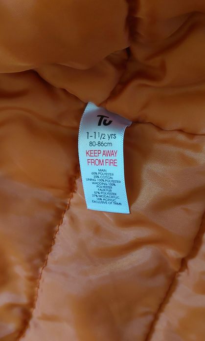 Детско зимно яке/парка 80-86размер -  10лв.